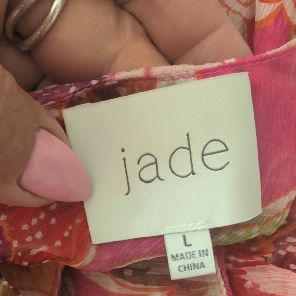 Johnny Was Jade Loren 100% Silk Maxi Dress - Picture 8 of 10